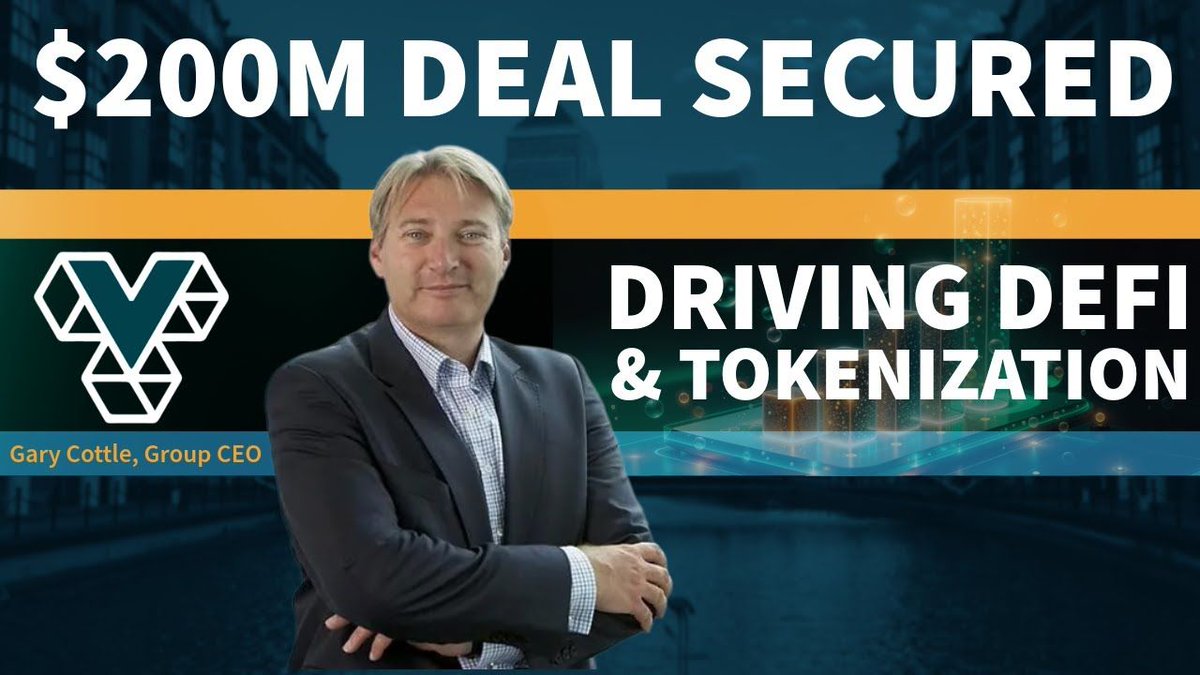 🎙️Interview Recap🎙️

<a href="/StockBoxMedia/">StockBox🎙️📈📽️</a> spoke to Gary Cottle, CEO of <a href="/ValereumPLC/">Valereum PLC</a> (AQSE:VLRM), following the completion of a $200M deal with QGP. 

Watch below ⬇️
buff.ly/iebAKoM