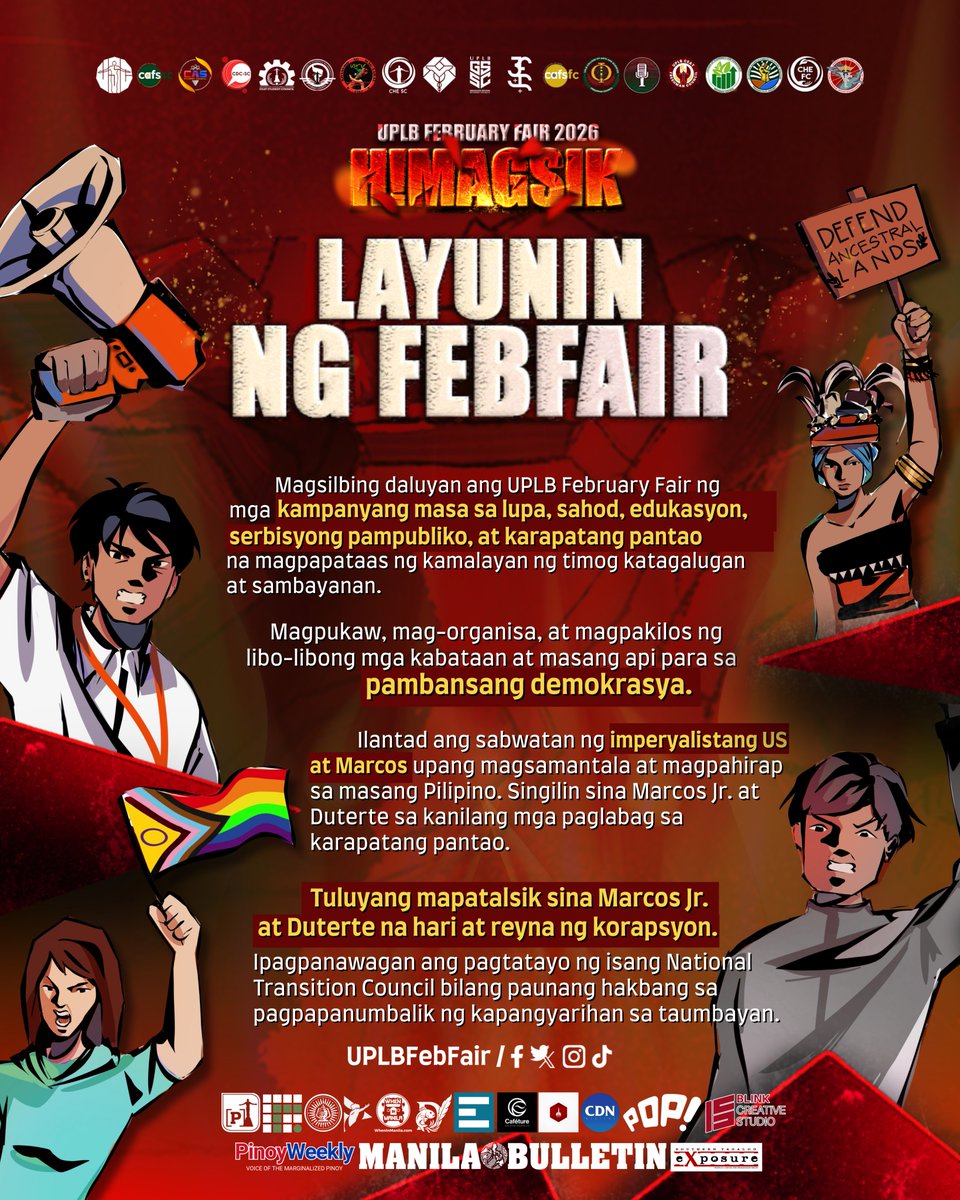 UPLB February Fair tweet media