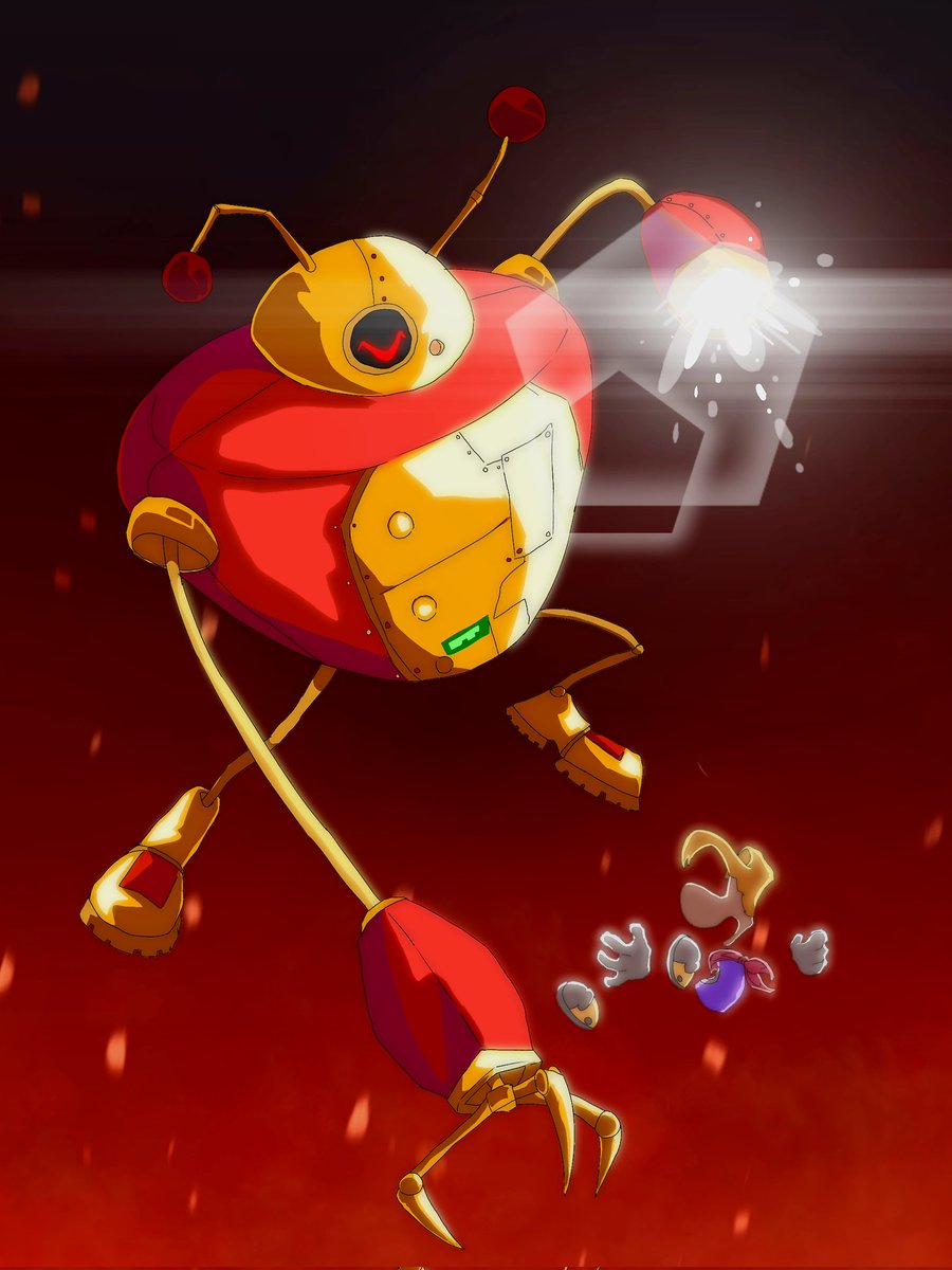 Grolgoth of extermination 💥
.
.
#rayman #raymanfanart