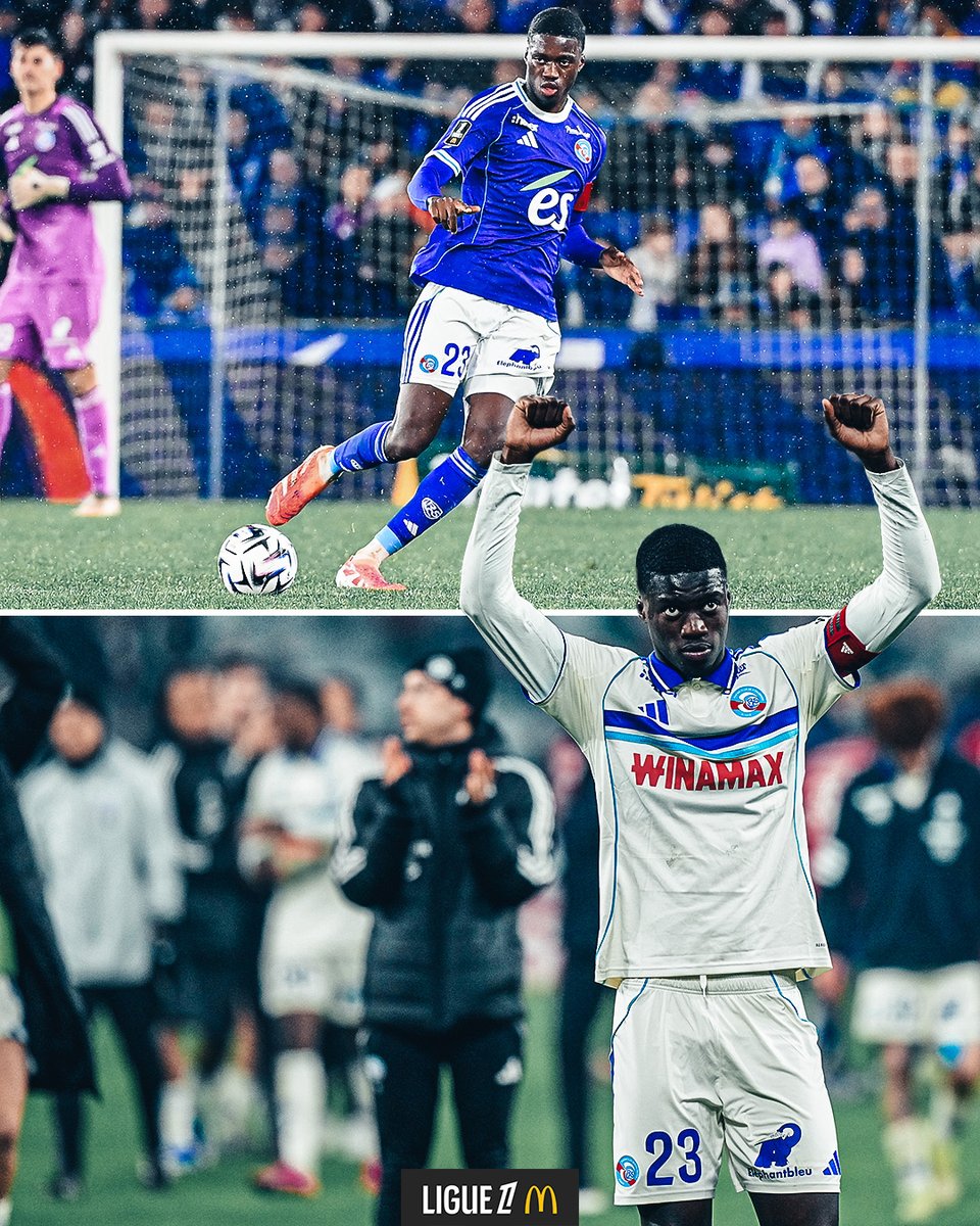 Ligue1_ENG's tweet photo. Mamadou Sarr, a standout defender! 🇸🇳🛡️ https://t.co/pHBFbv5cfX