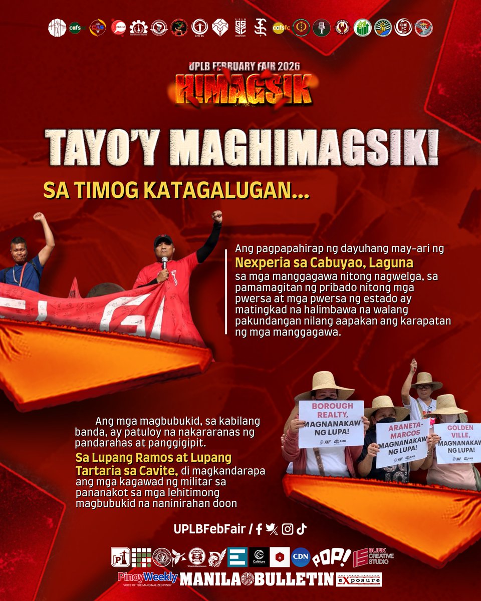 UPLB February Fair tweet media