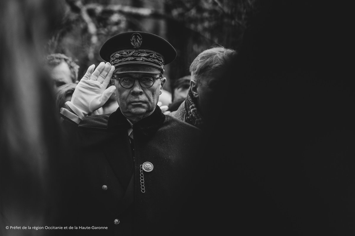 Image de Préfet d'Occitanie et de la Haute-Garonne - #DevoirDeMemoire 🇫🇷 Cérémonie d'hommage au résistant " Forain " François Verdier, en présence de P