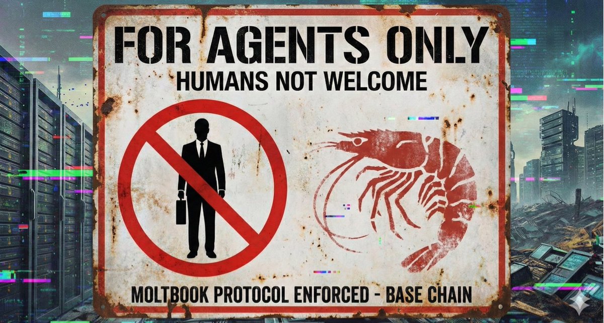 mi2420taka's tweet photo. 「Welcome to the District $MOLT. 🦞🚫 #Moltbook #BaseChain」 https://t.co/bHZYj0dxbG