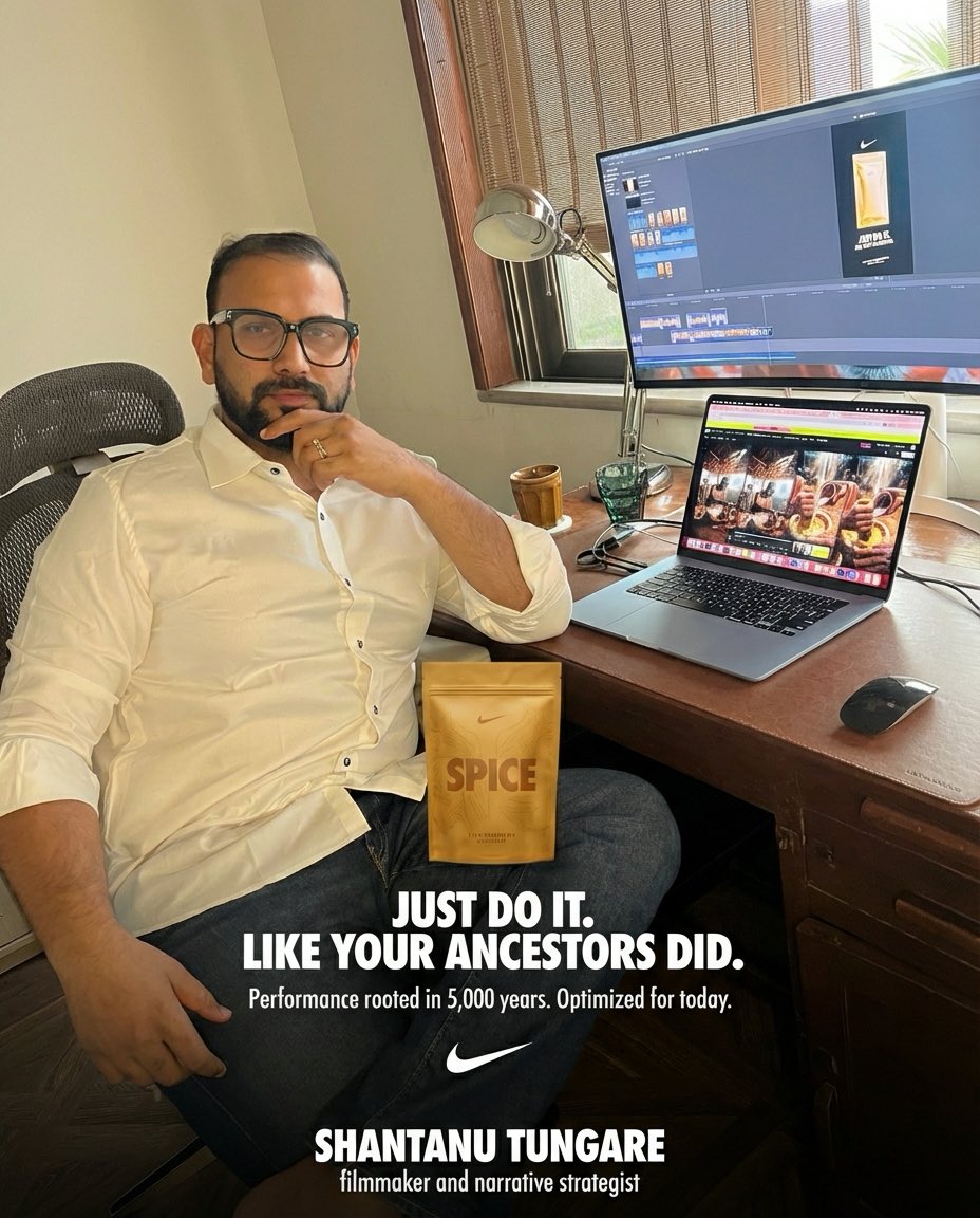 ShantanuTungare's tweet photo. Would we care more about our ancient supplements if Nike branded them? https://t.co/pule6rCoMY