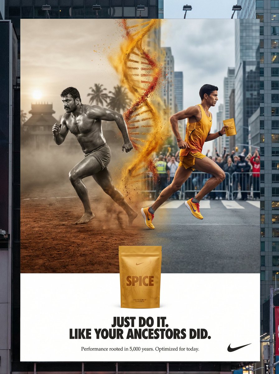 ShantanuTungare's tweet photo. Would we care more about our ancient supplements if Nike branded them? https://t.co/pule6rCoMY