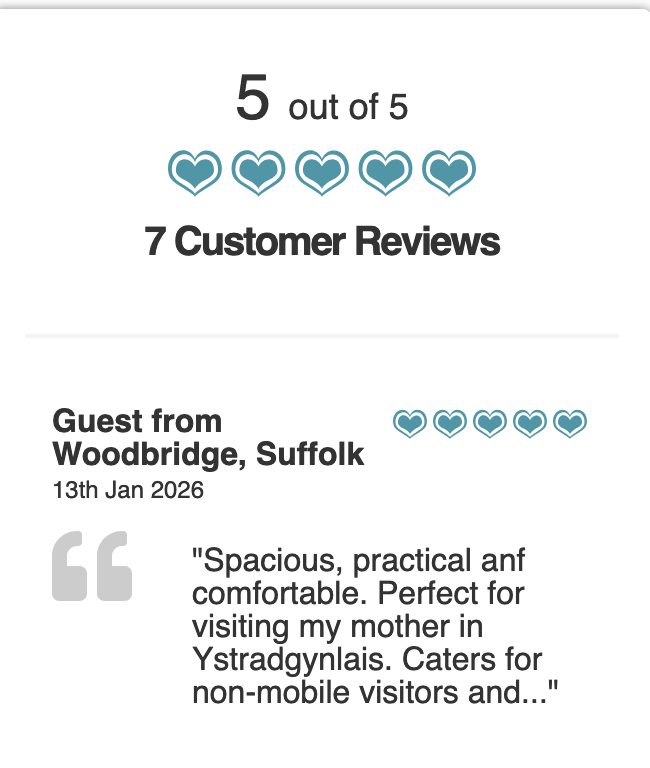 capel_cartref's tweet photo. Our gaff is well worth a visit - what guests say... #reviews #holiday @visitwales @SimplyOwners https://t.co/zZobMl0Lkb