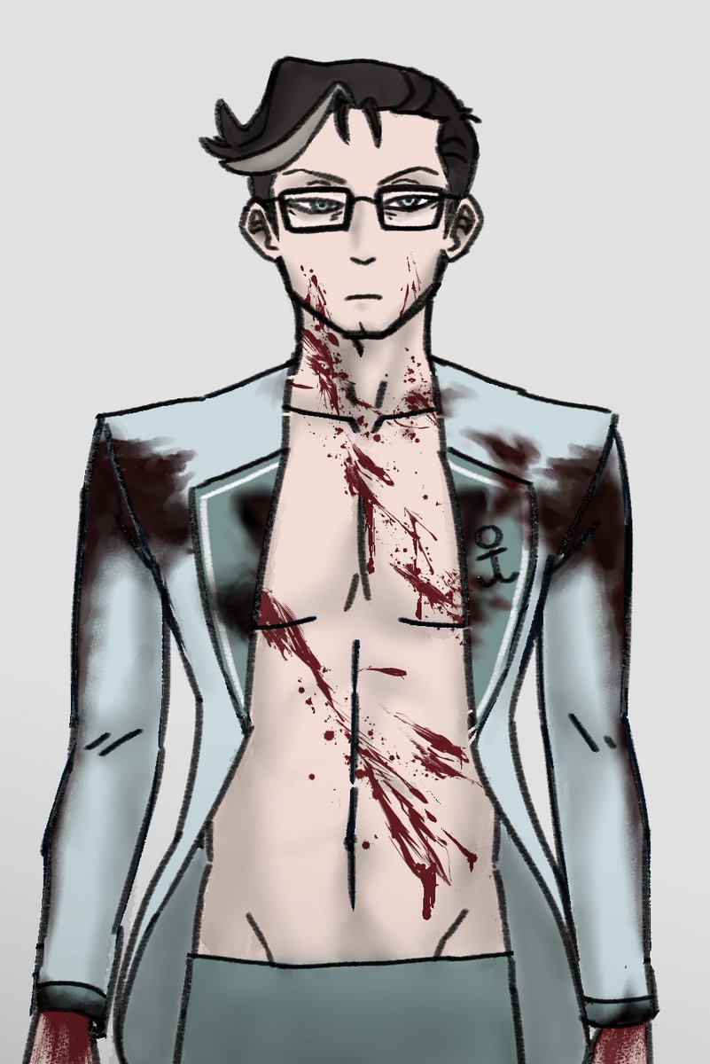 mondoal111's tweet photo. Cw : blood
#staticproducers
モブヴォク
I just tried to practice drawing anatomy and Vincent,
but I'm too brain rotten to stay sober lmao