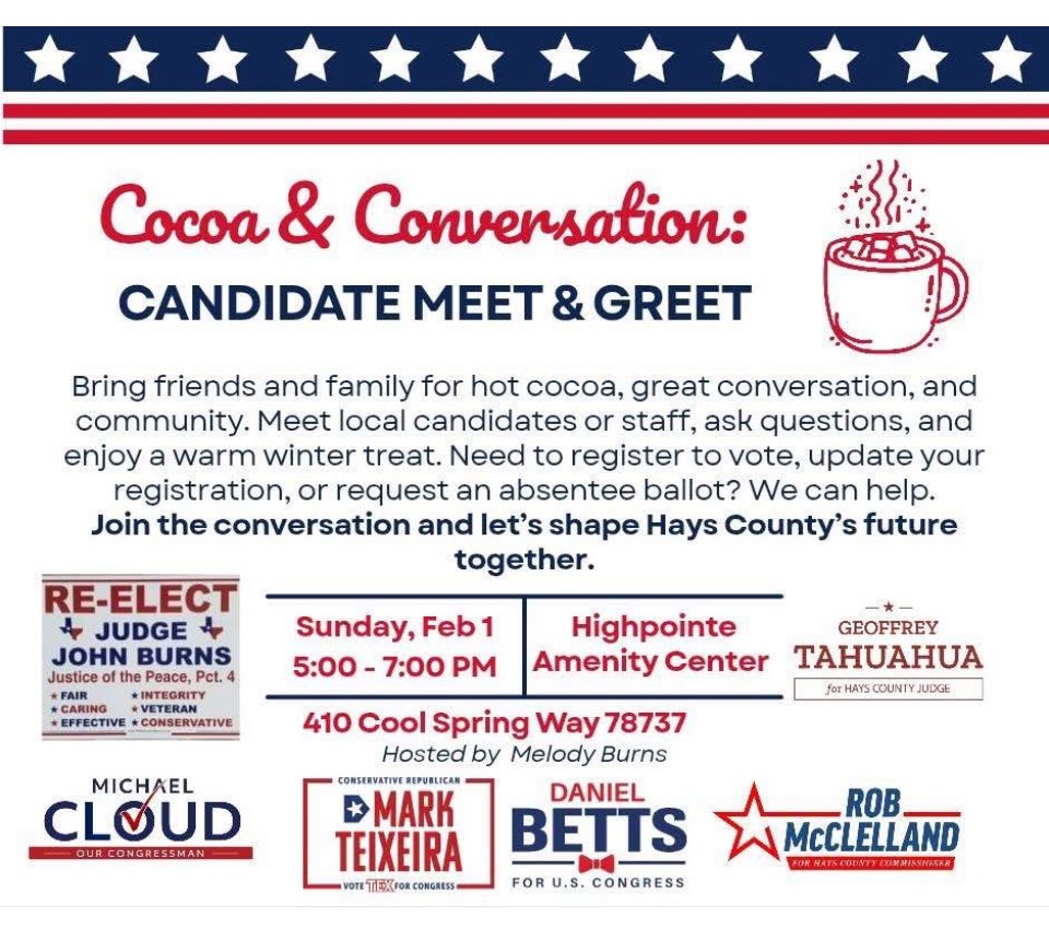 HaysCountyGOP (Official Account) (@haysrepublican) on Twitter photo 