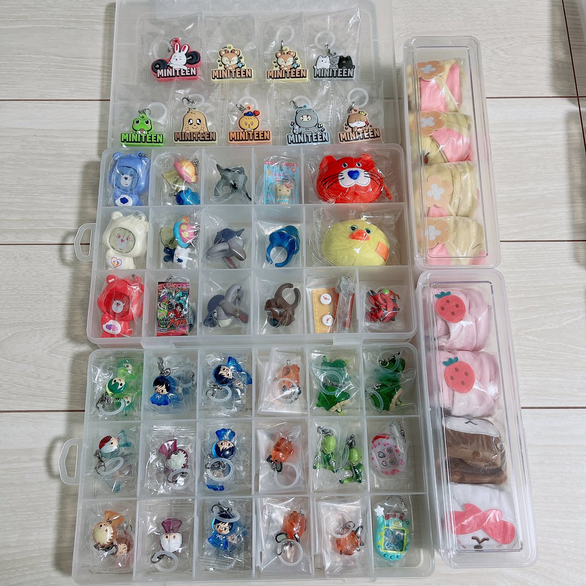 000__111111's tweet photo. 【交換】ガチャガチャ めじるしアクセサリー
サンリオ シュガバニ ナルミヤ ハム太郎 しんちゃん カービィ たまごっち ヒロアカ ポチタ

譲：画像1、2枚目
求：画像3枚目(※未開封品のみ)

♡郵送交換希望
♡優先度の関係でお断りさせていただく可能性がございます

お気軽にお声がけください🙇🎀 https://t.co/5sul0wc4B0