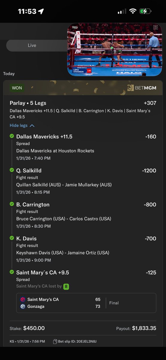 HighGRADE_ONLY's tweet photo. @Bigbetsbrand123 Thanks for the assists my guy 🔥 https://t.co/aV7Ytnksf2