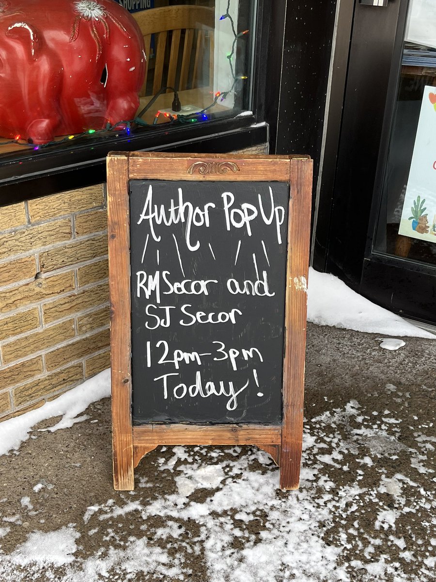 AuthorRMSecor's tweet photo. #WritingCommunity Had a great book signing with sibling author on latest books. Even had the pleasure of signing an older book of mine that was brought in. https://t.co/PMgnsagPL2
