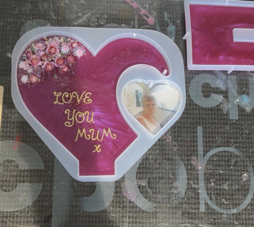 Look what my mummz has made for the family 🤩♥️💚 I love it