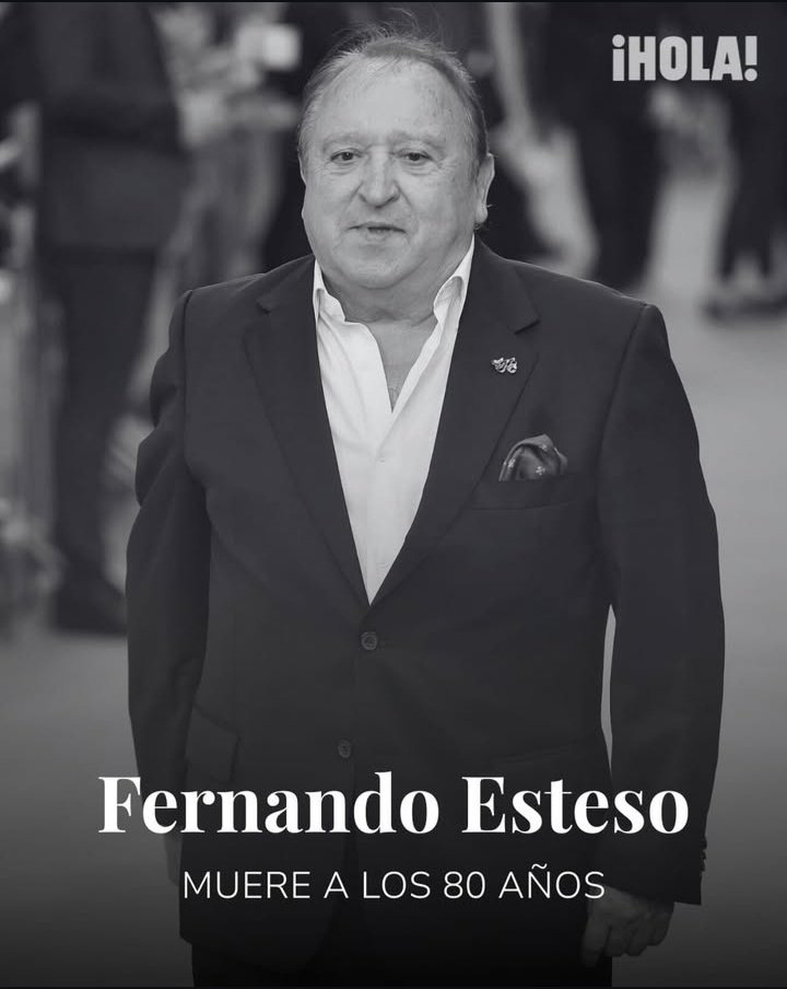 🔴Muere Fernando Esteso a los 80 años. DEP 🙏