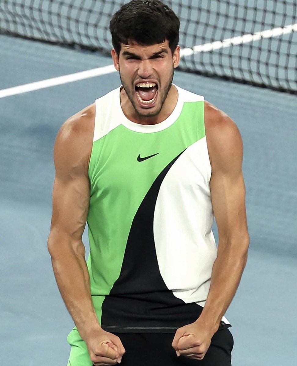 Novak Djokovic is 10-0 in Australian Open Finals

Novak Djokovic is 49-0 after winning the first set at the Australian Open in his last 49 matches

And then HE comes