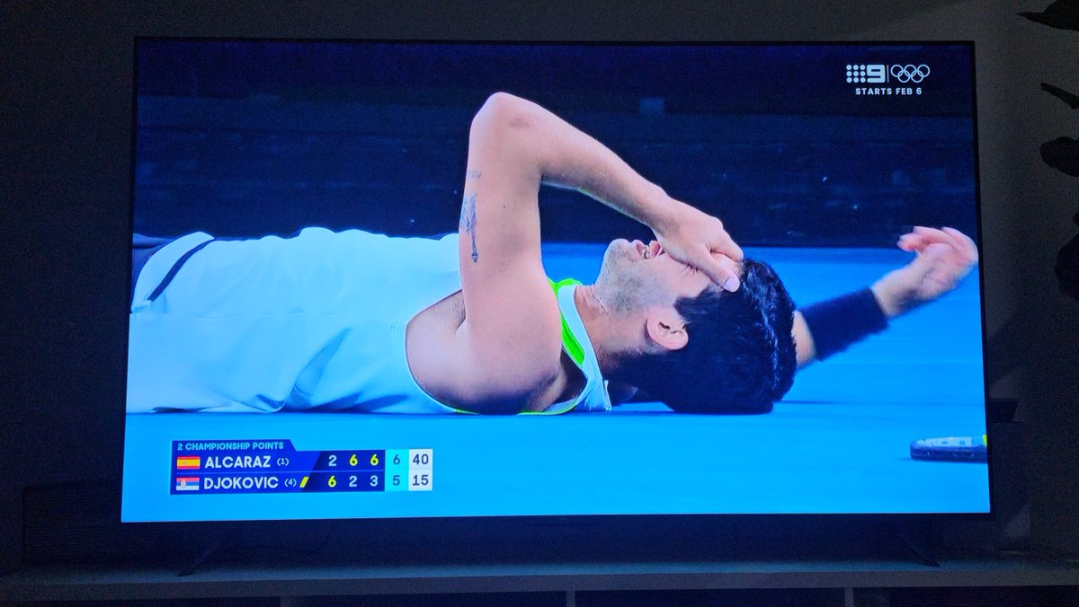 Say hello to your new AO champ! Woohoo!!