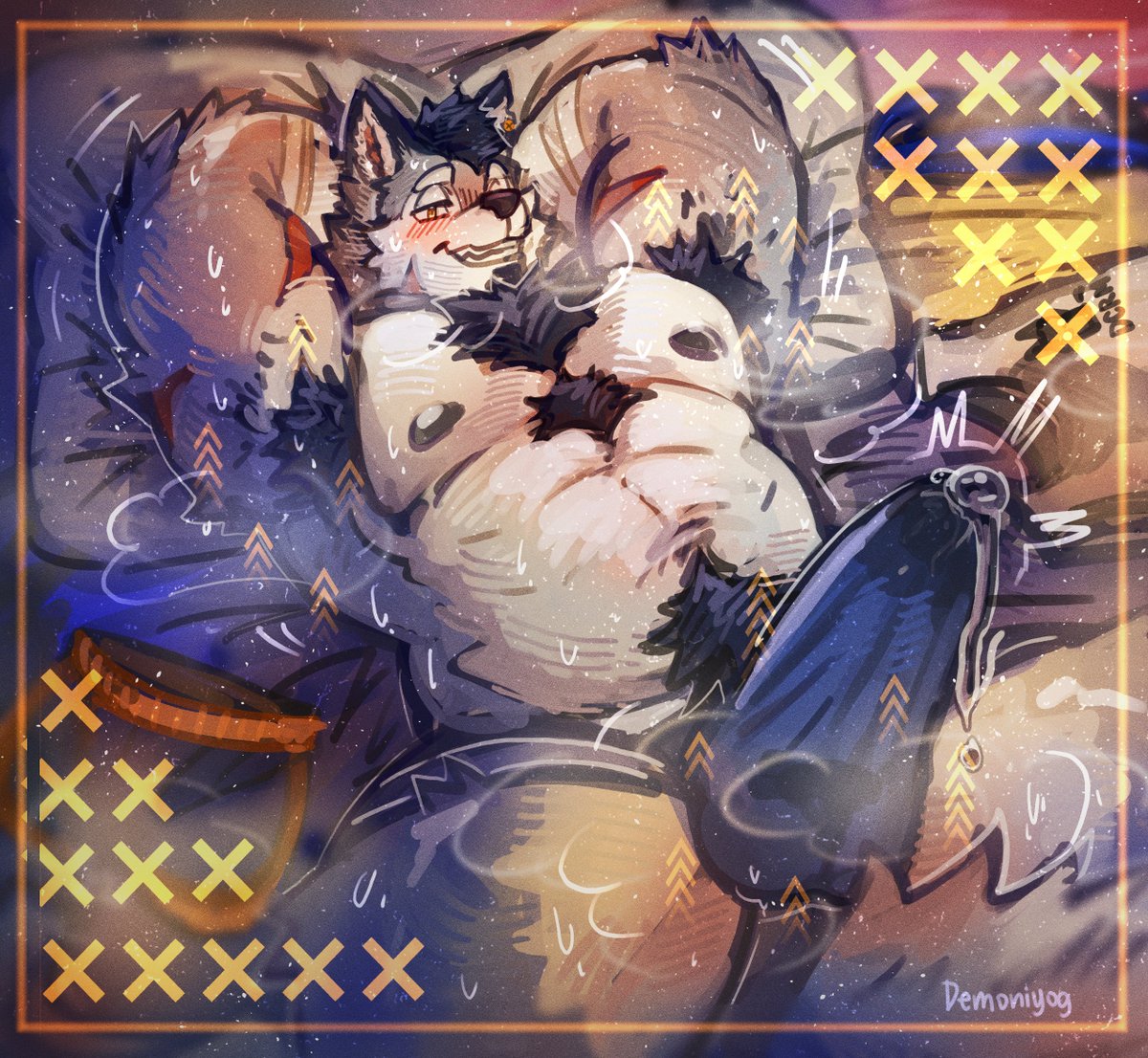 one whiff to boost morale🐺💦
#ダメ撮りウルフ