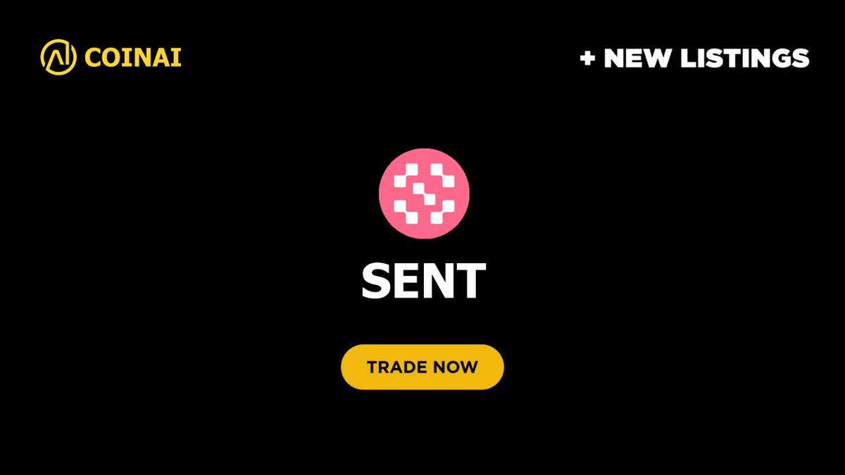 New Listing Sentient (SENT) on Coinai Futures
coinai.exchange/future/chart/S…