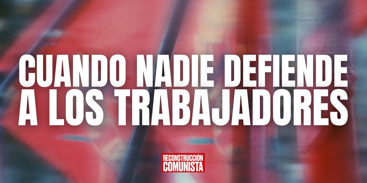 Reconstrucción Comunista tweet media