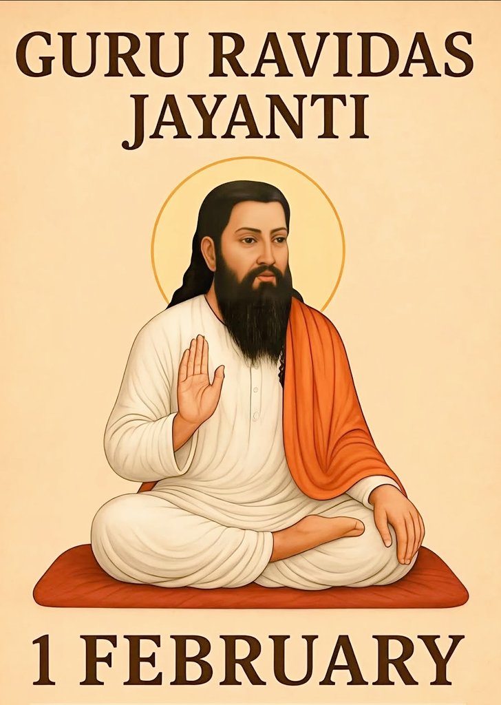 ऊंच-नीच, अमीर-गरीब और जातपात के भेद से परे बेगमपुरा राज की संकल्पना करने वाले परम ज्ञानी, संत शिरोमणि सतगुरु रविदास महाराज जी के 649 वे प्रकाश पर्व पर आप सभी को हार्दिक मंगलकामनाये। 

बेगमपुरा - ऐसा चाहूँ राज मैं, जहाँ मिलै सबन को अन्न। छोट बड़ो सब सम बसै, रैदास रहें प्रसन्न!