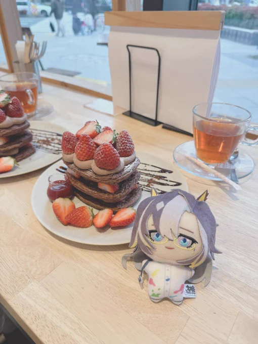 相互さんとカフェ行ってきた異種格闘