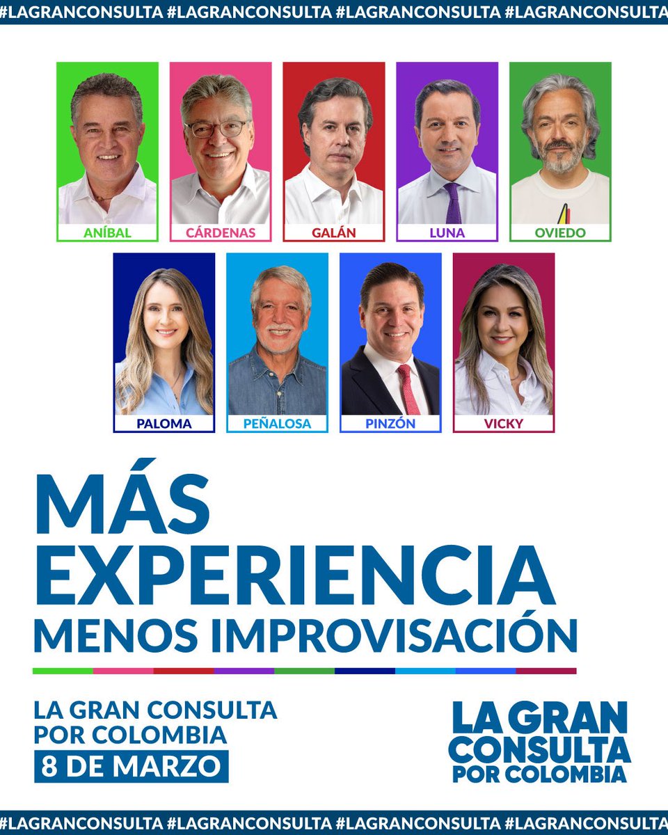 Un país polarizado se vuelve ingobernable. #GranConsultaMarzo8 debe ser un paso hacia acuerdos, respeto, diálogo con la oposición y capacidad de ejecución.