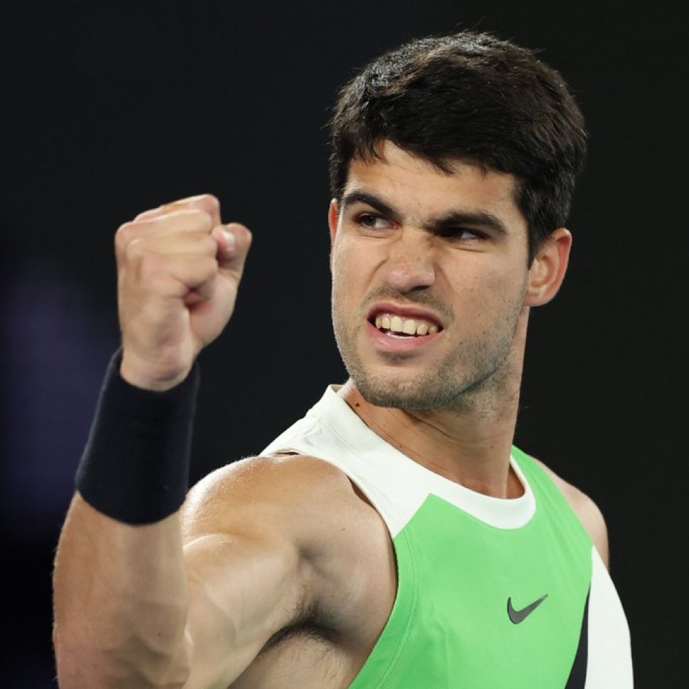 El mas joven de la historia en ganar los 4 grand slams. Histórico. Don Carlos Alcaraz.