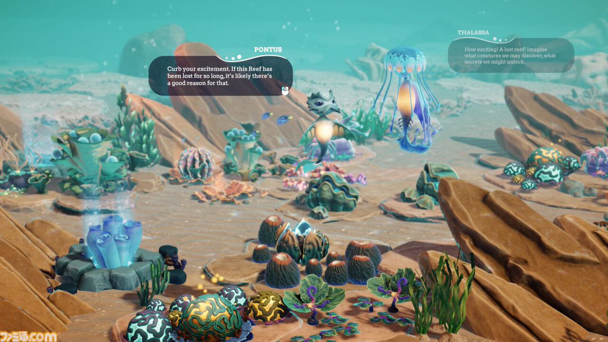 海底環境構築シミュレーション『Life Below』の開発者インタビュー動画が公開
famitsu.com/article/202602…

海底の生態系を構築する異色の都市開発シミュレーション。5分38秒の動画で、海底のリアルな生態やリアルと快適さのバランスをどう取るのかなど、本作のさまざまな魅力が語られる。