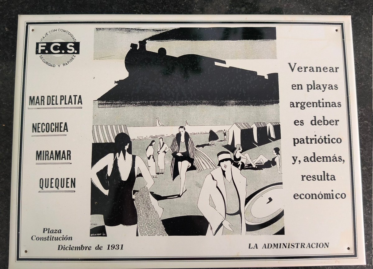 Publicidad de 1931: "veranear en playas argentinas es deber patriótico"

Supimos ser un país.