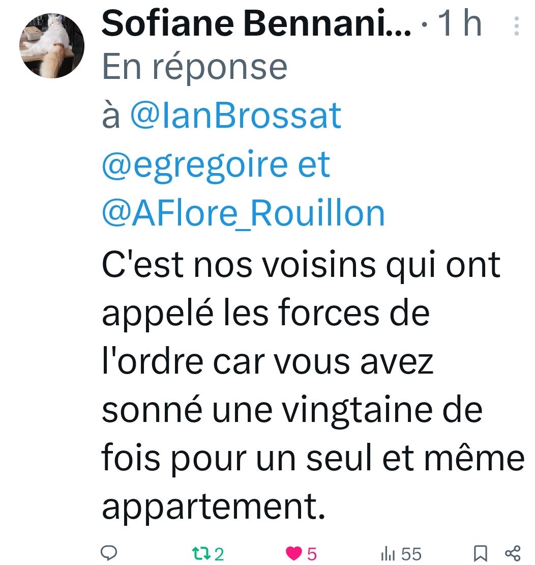 Emmanuel Grégoire fait le forceur comme un ex toxique qu’on ne veut pas voir 🥱

Assumez et arrêtez d’instrumentalisez une intervention de la police appelée par les riverains.