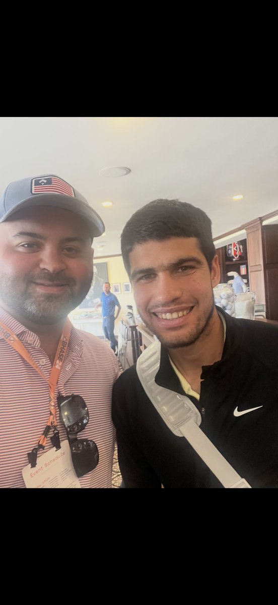 Congrats to my good friend <a href="/carlosalcaraz/">Carlos Alcaraz</a> on the career grand slam!!! Only 22 years old! Vamos!