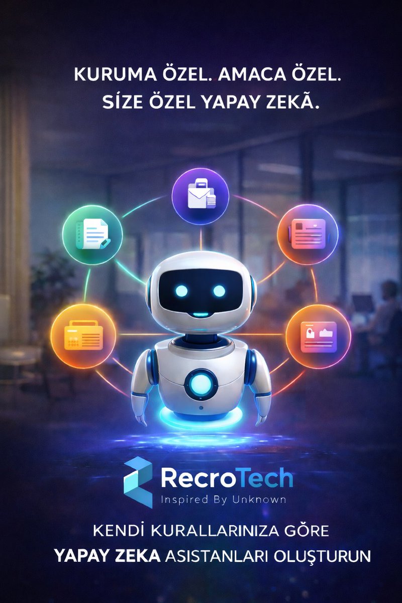 Herkes yapay zekâ kullanır. Fark yaratan, kendi asistanını oluşturur. 🧠🤖🦾

Everyone uses AI. Those who stand out build their own assistants. 🧠🤖🦾

#RecroTech #RecroAI #Rai