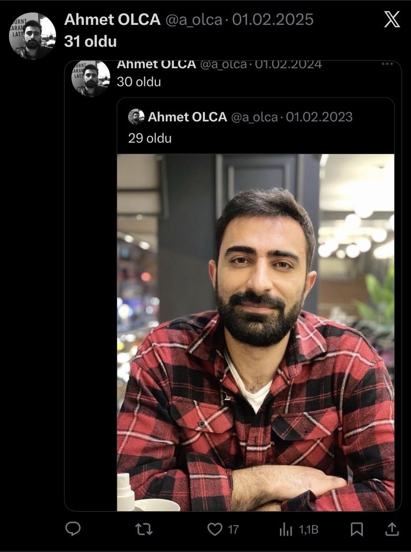a_olca's tweet photo. 32 oldu https://t.co/4jjWc5fGfH