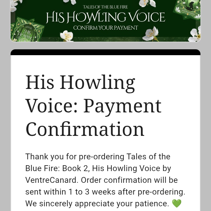 hhv secured!! 💐💚✨

#TalesOfTheBlueFire #HHVUntetheredPages