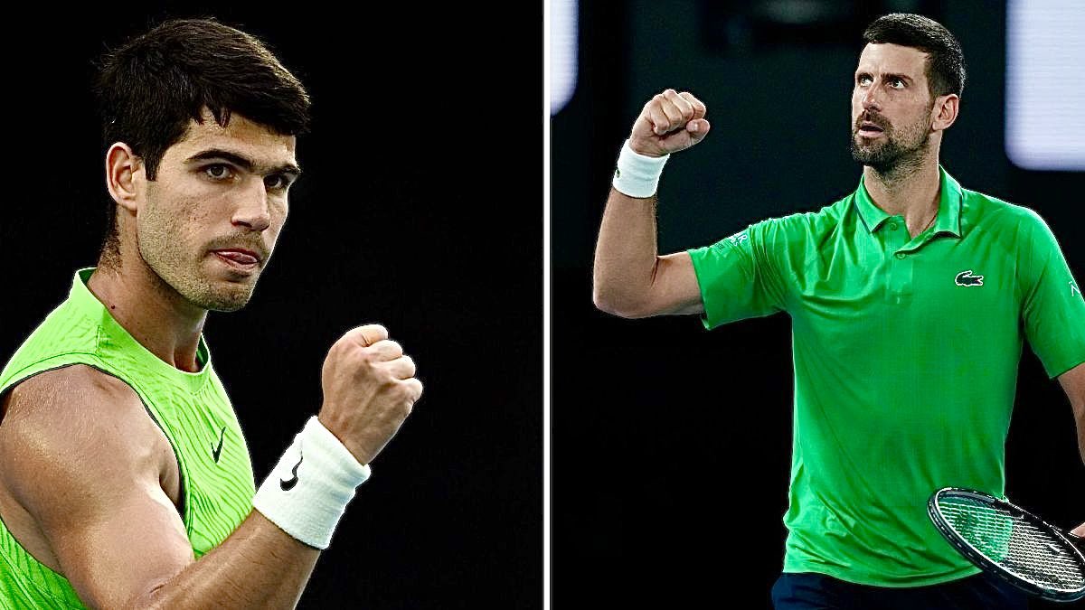 Ignacioirujo's tweet photo. @RufiEnLancha Una final inolvidable, Djokovic ha demostrado nuevamente que es uno de los deportistas más grande de la historia, es esta la época mejor del tenis, Carlos grande. #ViJugaraDjokovic #ViJugaraAlcaraz #OA #AustralianOpen2026 #AustralianOpen #Alcaraz #AlcarazvsDjokovic #MBH #7GS https://t.co/mqLgybOMEs