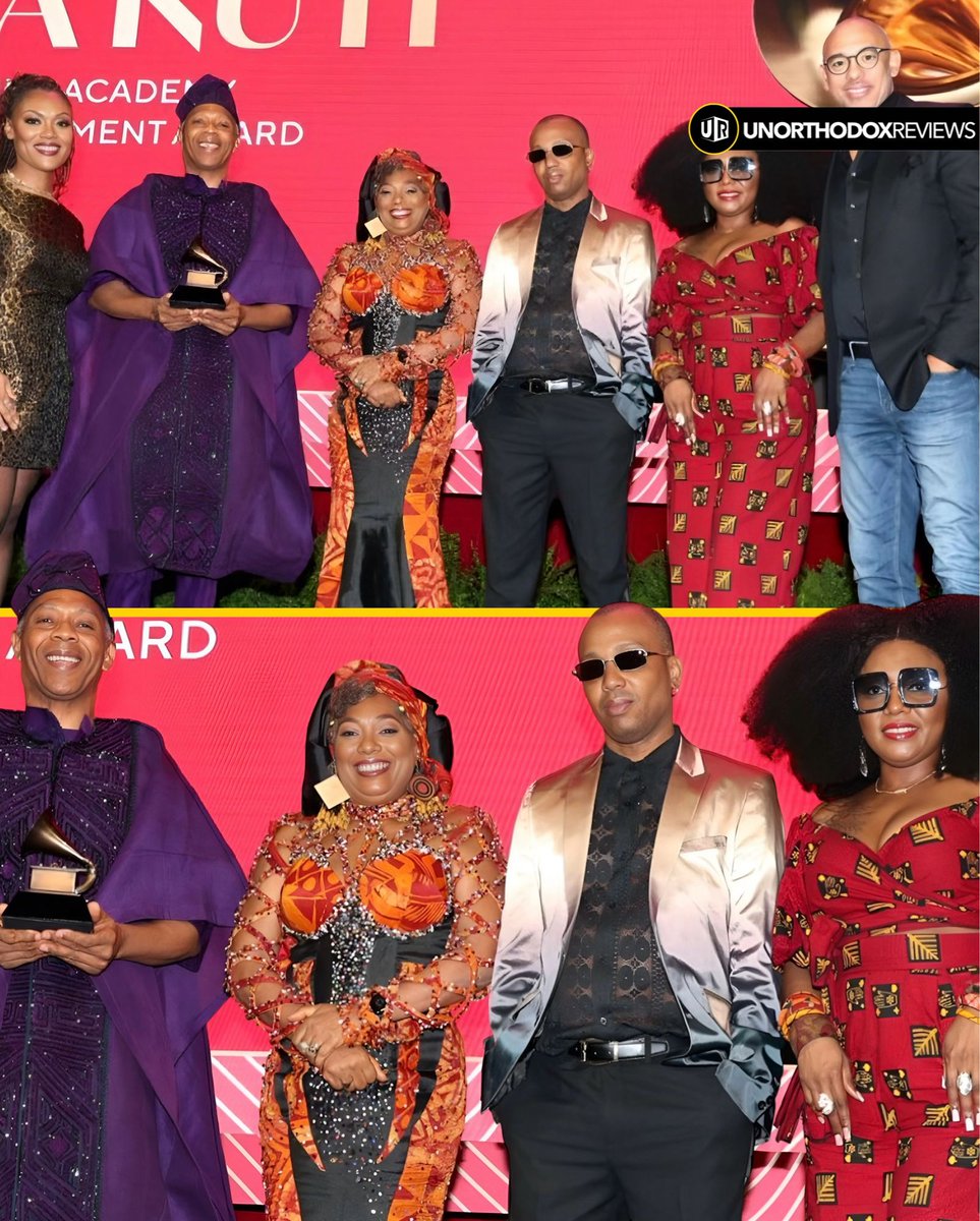 Fela Anikulapo Kuti becomes the first African musician awarded a #GRAMMYs Lifetime Achievement Award 🏆💛

– Received in LA by the Kuti family.