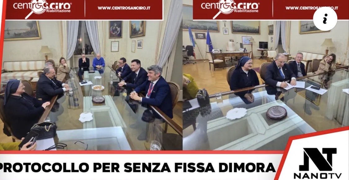 nanotvit's tweet image. #PrefetturaDiNapoli -
Protocollo d’intesa tra Comune -Diocesi -Ferrovie per favorire un piano integrato di azioni alle persone senza fissa dimora

nanotv.it

#Solidarieta #Intesa #Istituzioni #Chiesa #Ferrovie #Clochard #NanoTV