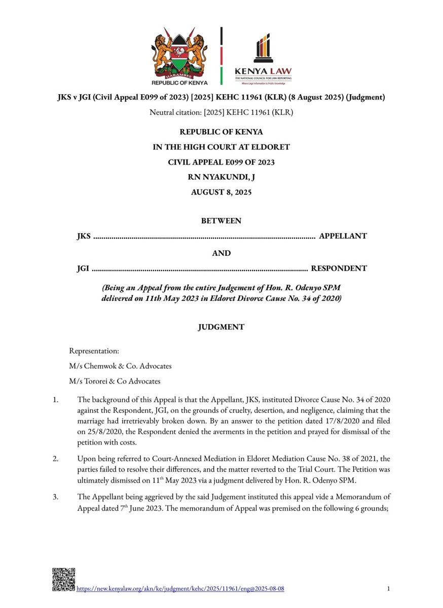 Thuranira_1's tweet image. “NO KISS, NO MARRIAGE!” The High Court has redefined cruelty in marriage. It’s not only about beatings, it includes emotional neglect, cold silence, denial of intimacy and living like strangers under one roof. A marriage without love, affection, and companionship is not a…