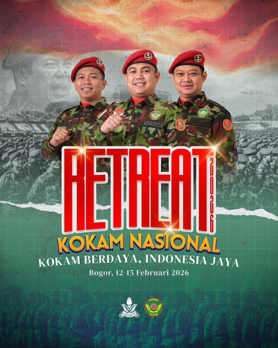 Jelang Retreat KOKAM Nasional, para kader disiapkan agar datang dengan fisik yang siap, pikiran terbuka, dan semangat kebersamaan. Bukan sekadar hadir, tetapi siap belajar, menguatkan barisan, dan menyerap nilai-nilai perjuangan untuk bekal bergerak bersama di lapangan.
#retreat