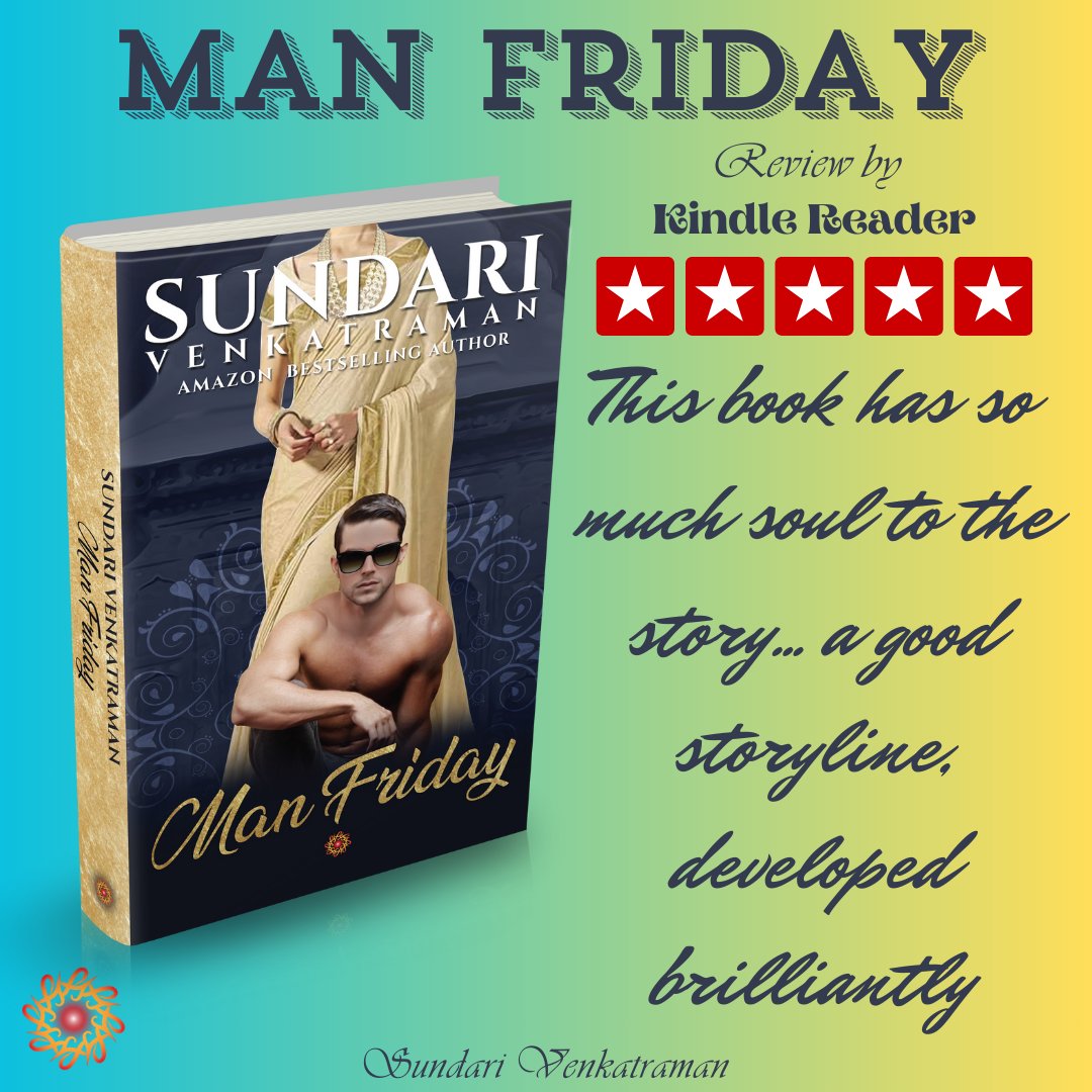sundarivenkat's tweet photo. MAN FRIDAY #SundariVenkatraman #hotromance #Paperback #ManFriday #bestseller #Romance #kindleunlimited Tall, dark and handsome, with intensely fiery brown eyes, Rituraj Srivastava was a sight to behold with his lean and well-honed physique. https://t.co/RWrEysKx24 https://t.co/RgNzmsdsGn