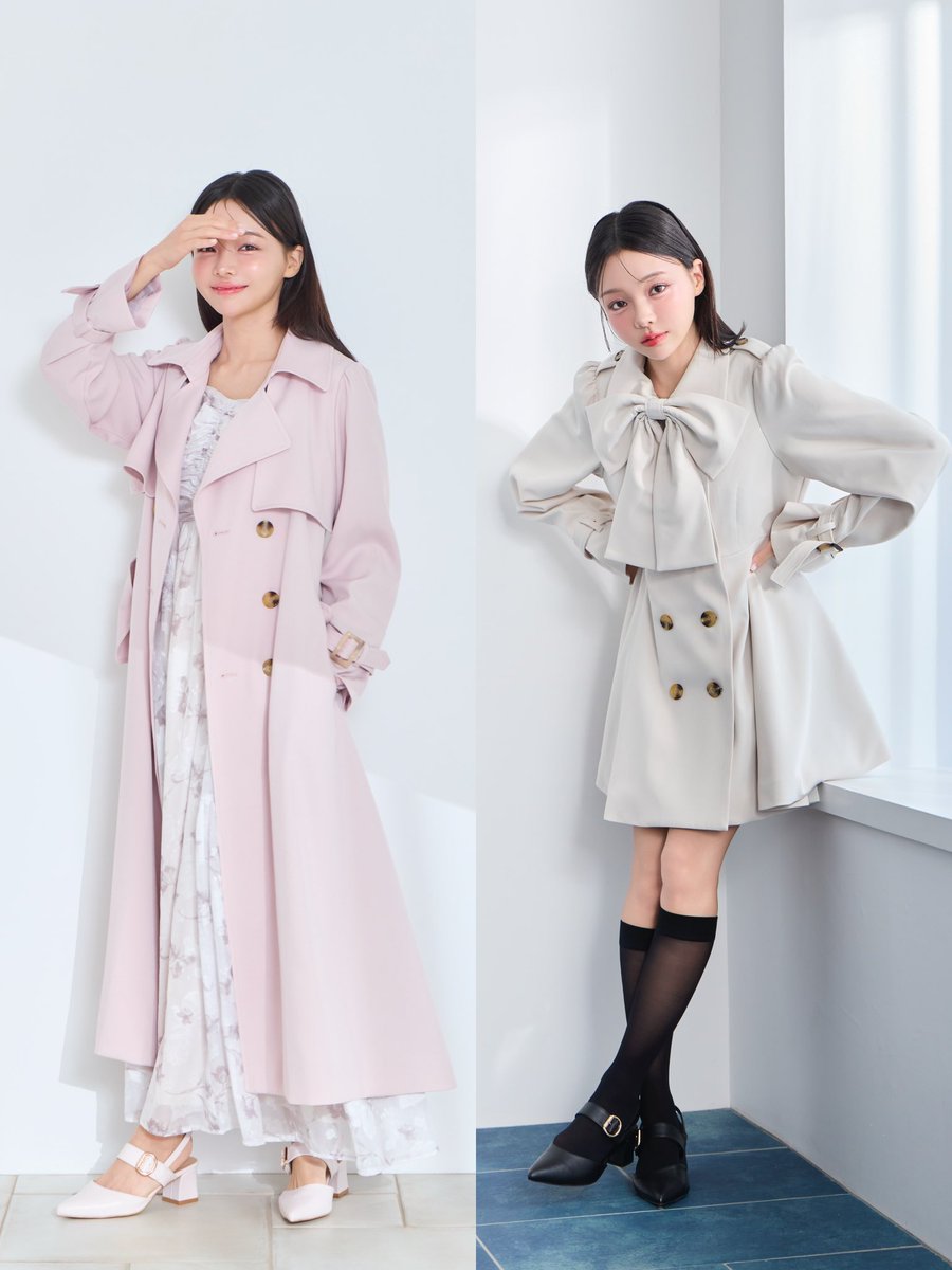 春アウター探してる方必見🌼 / Án MILLE トレンチコート特集🤍 ビッグ