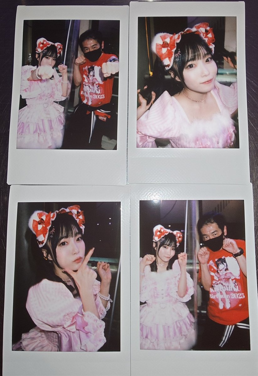 maru_chan_777's tweet photo. 🎀「ねぇ、見えたよ！」
○「今日も見付けてくれたね🥰」
🎀「どう、可愛いでしょ？」
○「めっちゃ可愛い、とろろちゃん😊」
🎀「今日はね、みゆゆちゃん🥰」
○「確かに！髪巻いてるのも可愛い❤」
🎀「いいでしょ🥰」
○「最高！」
今日も推しは最高にちゃまちぃです🥰
#岸みゆ #ババババンビ https://t.co/Fa8e9xKt8C