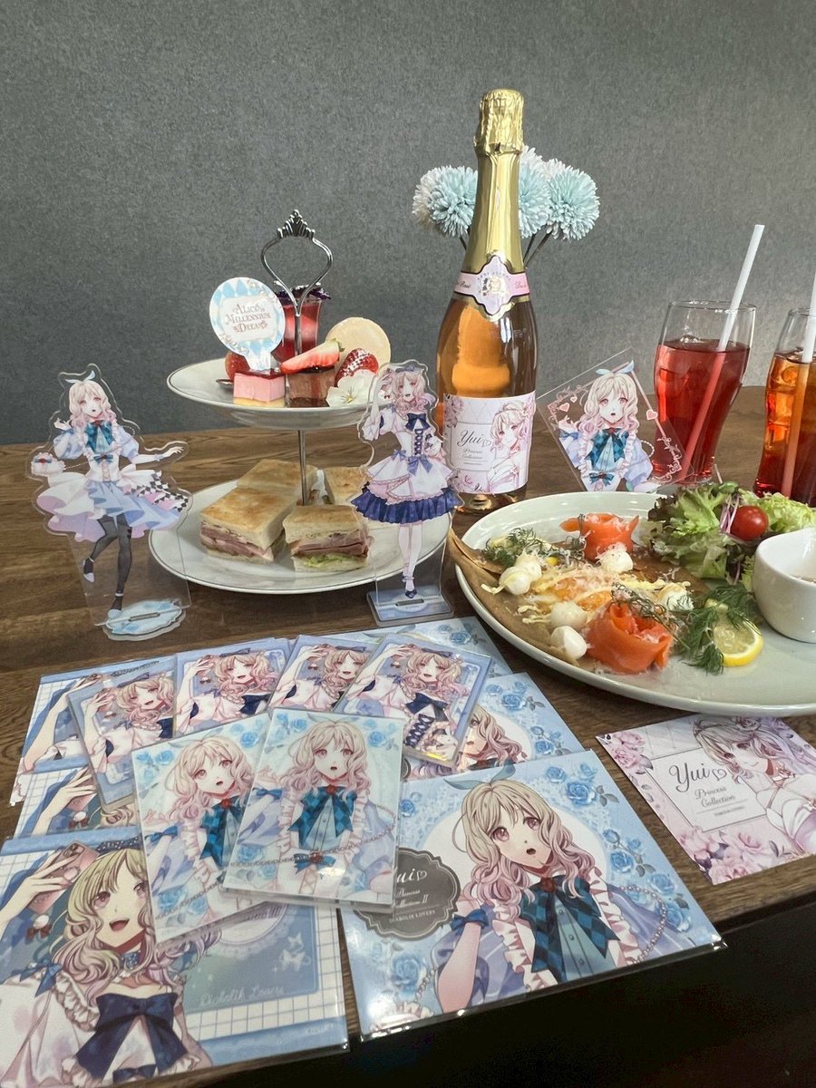 Risuyui's tweet photo. #リチェリ で初の小森ユイちゃんオタ活してきました〜🫶
コース���ーは出なかったけどまじ幸せ空間︎💕︎また行きたい！！
 #ディアラバ好きと繋がりたい
 #小森ユイ推し
 #オタ活 https://t.co/154p37MSQO