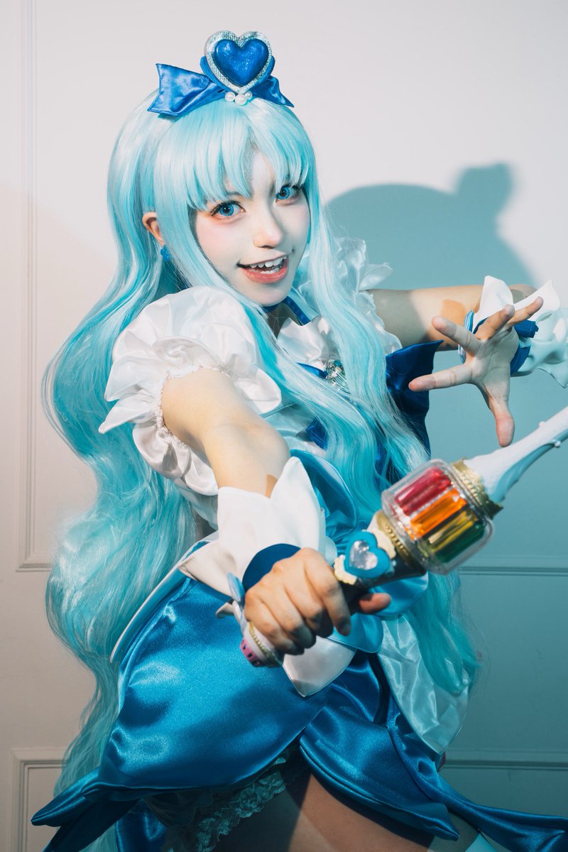 _____m87u's tweet image. cos*ハートキャッチプリキュア！

💙🤍キュアマリン₊˚⊹♡ ྀིྀི 🩵

p* @hi375cam