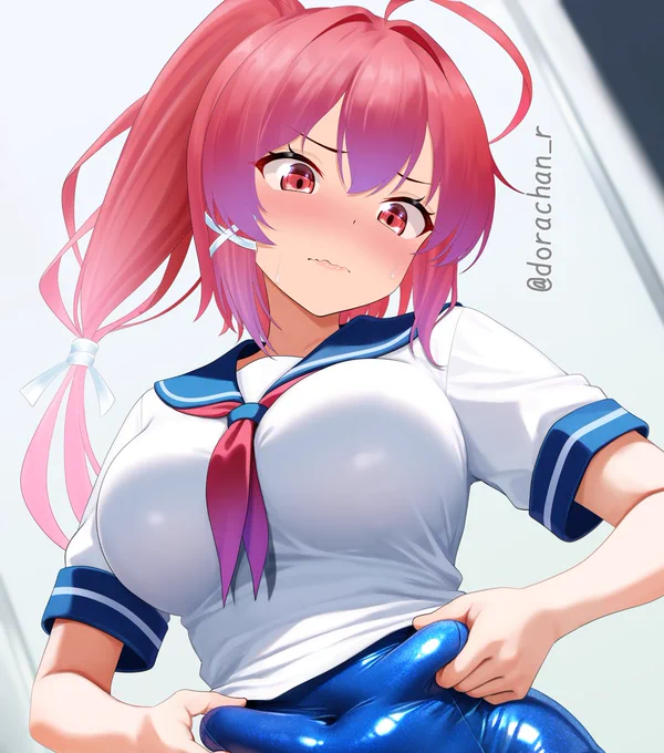お正月の罠にはまったイムヤさん (念のためチョットトリミング版)