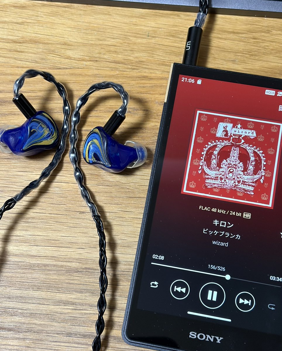 今夜のポタポタは〜⁈ ZX707 From the Start🎧 です〜💁‍♂️
