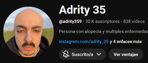 aleSx_Xx's tweet photo. @adrity35 felicidades x los 30k mi calvo favorito <3 https://t.co/0GilN5ytAs