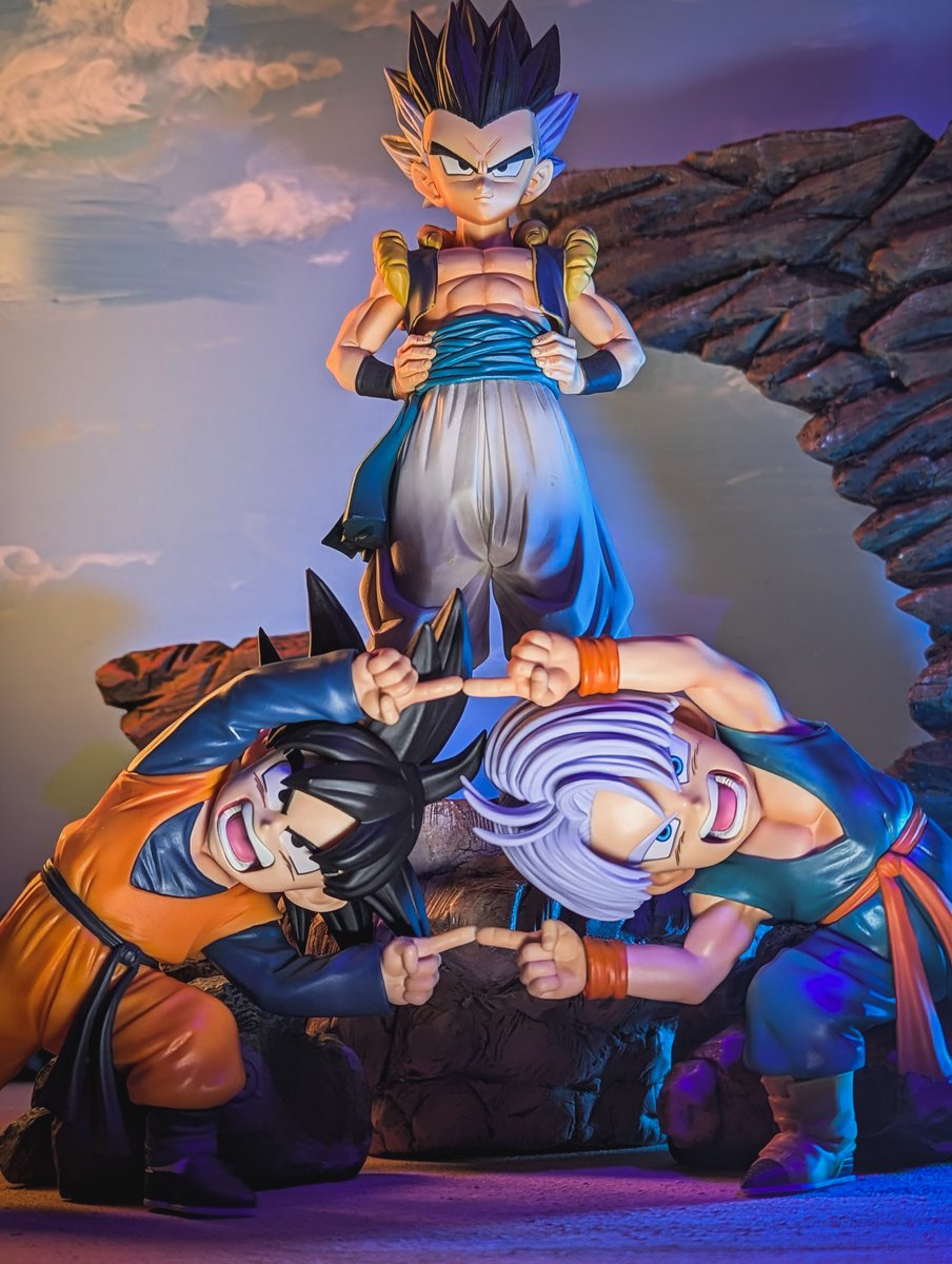 一番くじD賞悟天＆トランクス MASTERLISE PLUSとMSPゴテンクス