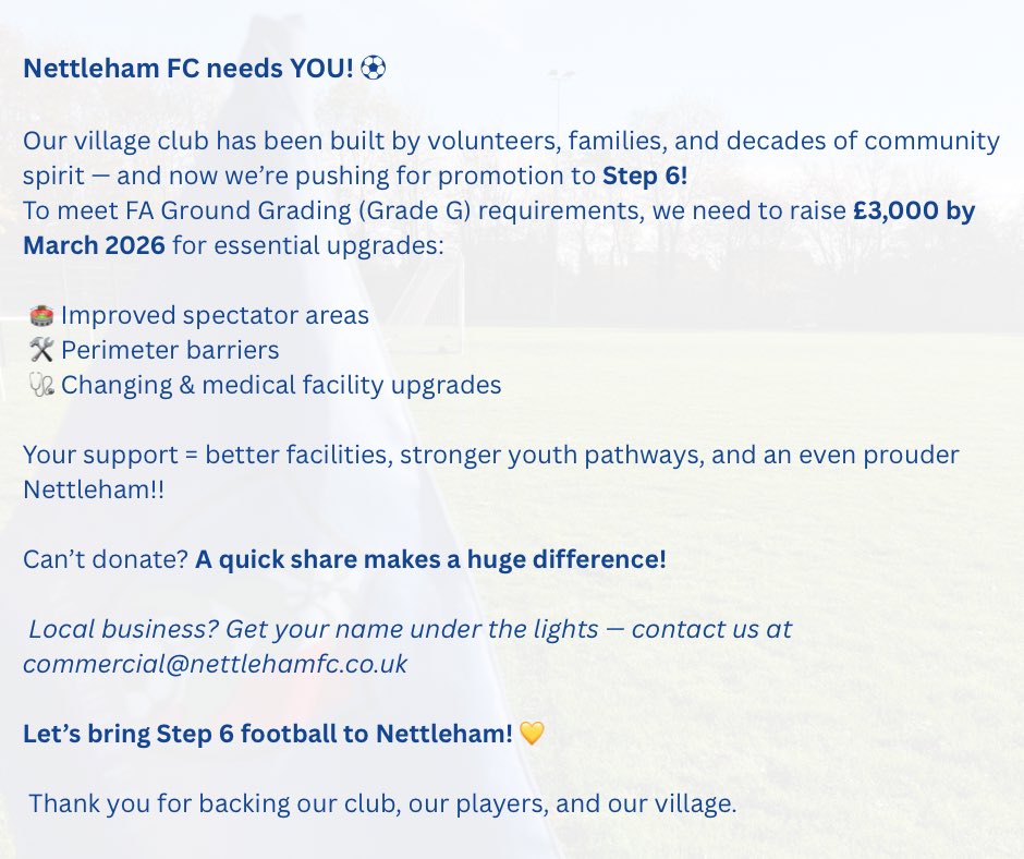 Nettleham FC tweet media