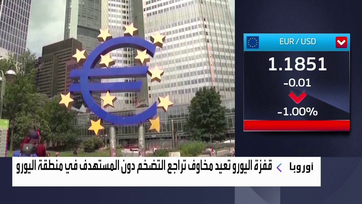 قفزة لليورو تعيد مخاوف تراجع التضخم دون المستهدف في منطقة اليورو وتضغط على المركزي الأوروبي جرس الإغلاق _Business 