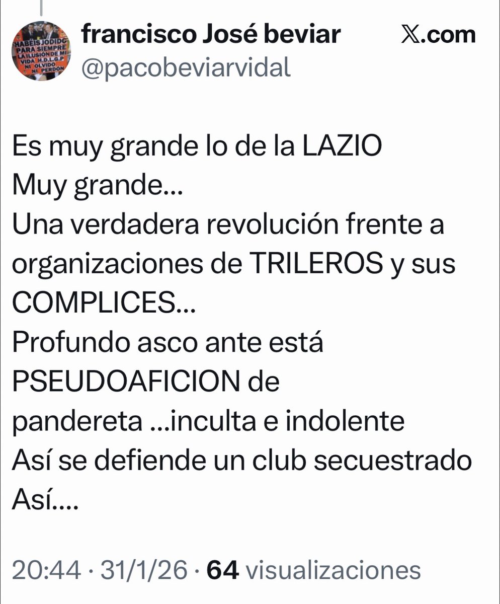 Paco no te distraigas que tienes que colocar el pase a alguno de Bilbao en Copa, que hay que comer.
